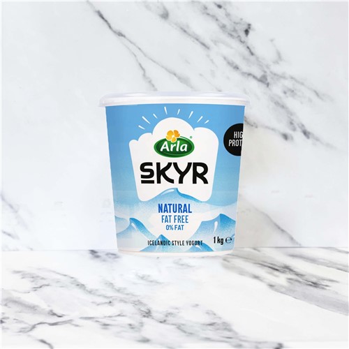 SKYR ARLA NATURAL YOGURT 0.2% FAT 1KG