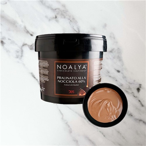 NOALYA HAZELNUT PRALINE 60% 2.5KG (703S2)