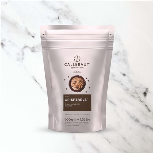 CALLEBAUT DARK CHOCOLATE CRISPEARLS 800G